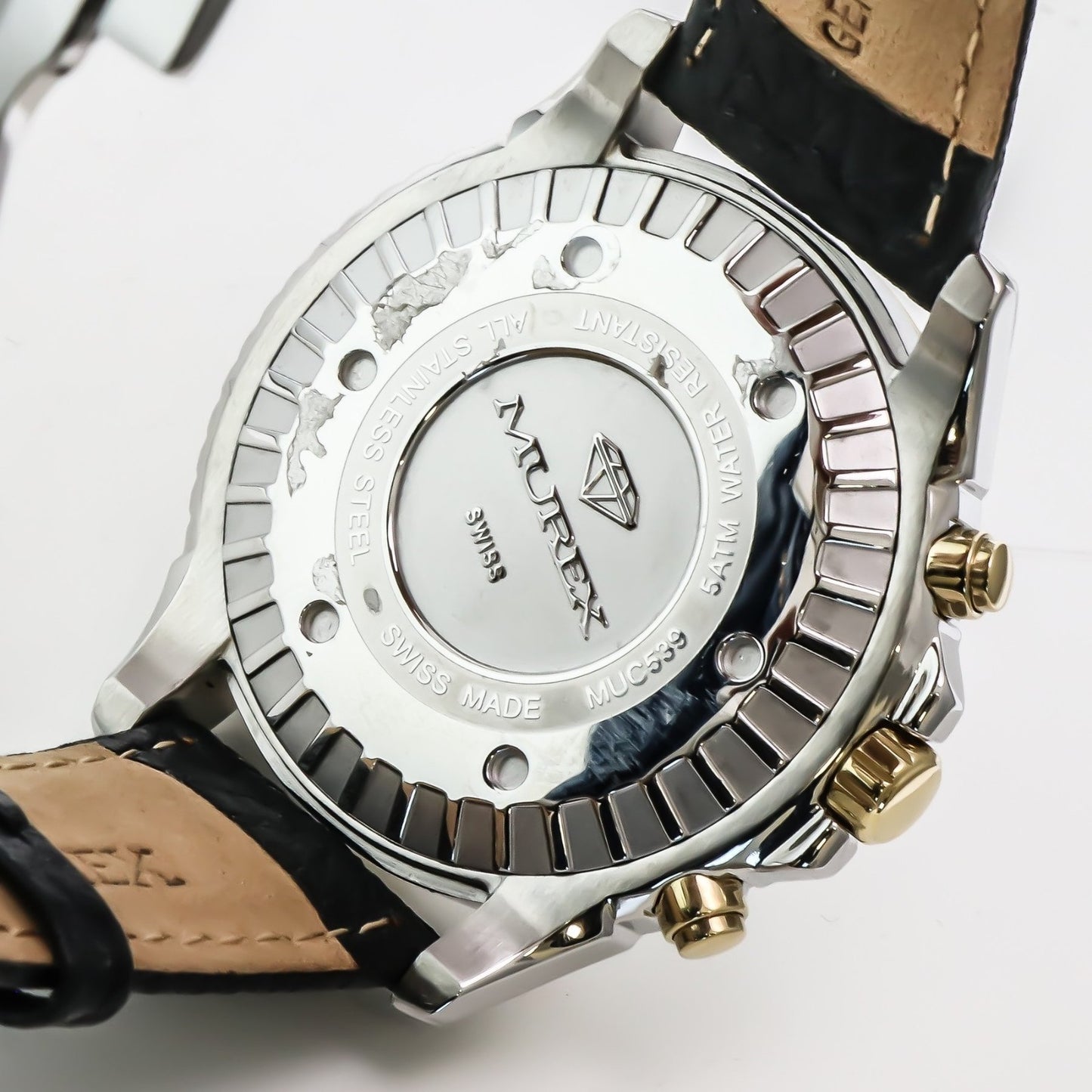 Murex • Swiss Chronograph Watch• Stainless Steel • Quartz • 47mm • 5ATM • MUC539