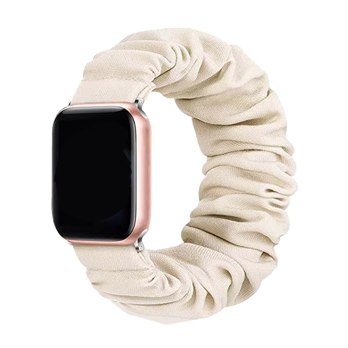 Faux Cotton iWatch Band • Compatible With Apple Watch • 38/40/41 or 42/44/45/49