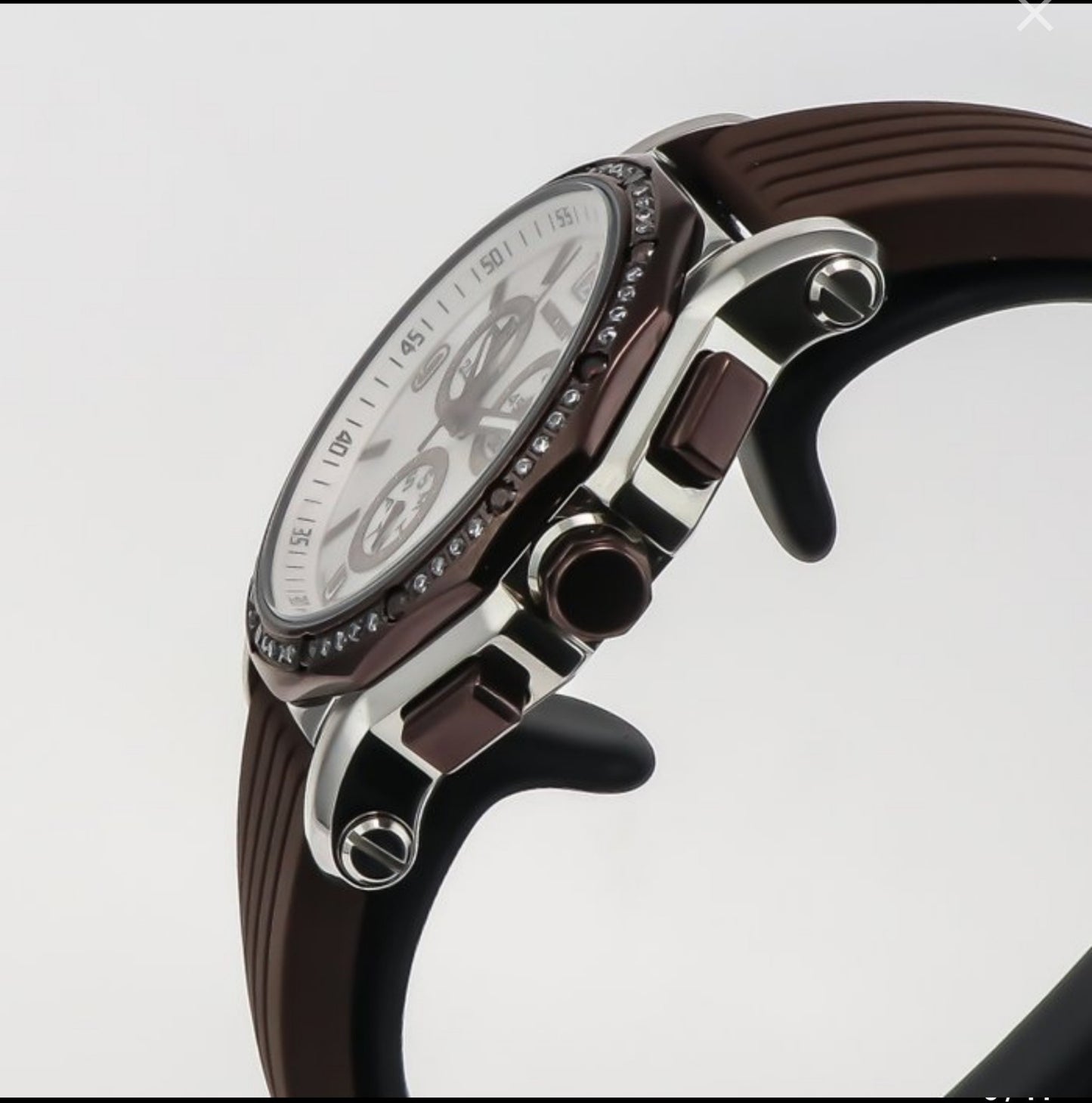 Mercury • Swiss Chronograph Watch • Stainless Steel Quartz 42.5mm • 3ATM ME1075