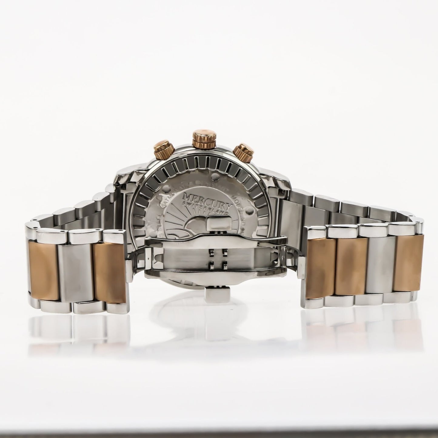 Mercury • Swiss Chronograph Watch • Stainless Steel • 44mm • Quartz • 5ATM