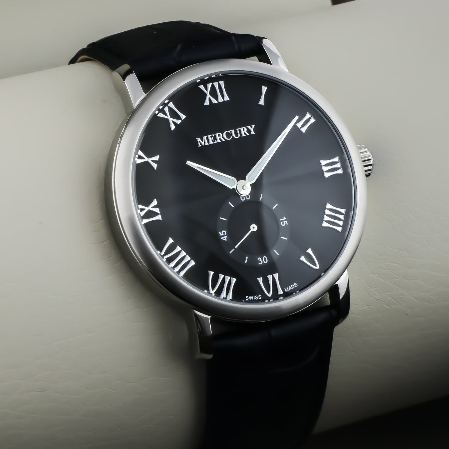 Mercury • Swiss Watch • Stainless Steel • 45mm • Quartz • 5ATM • ME405