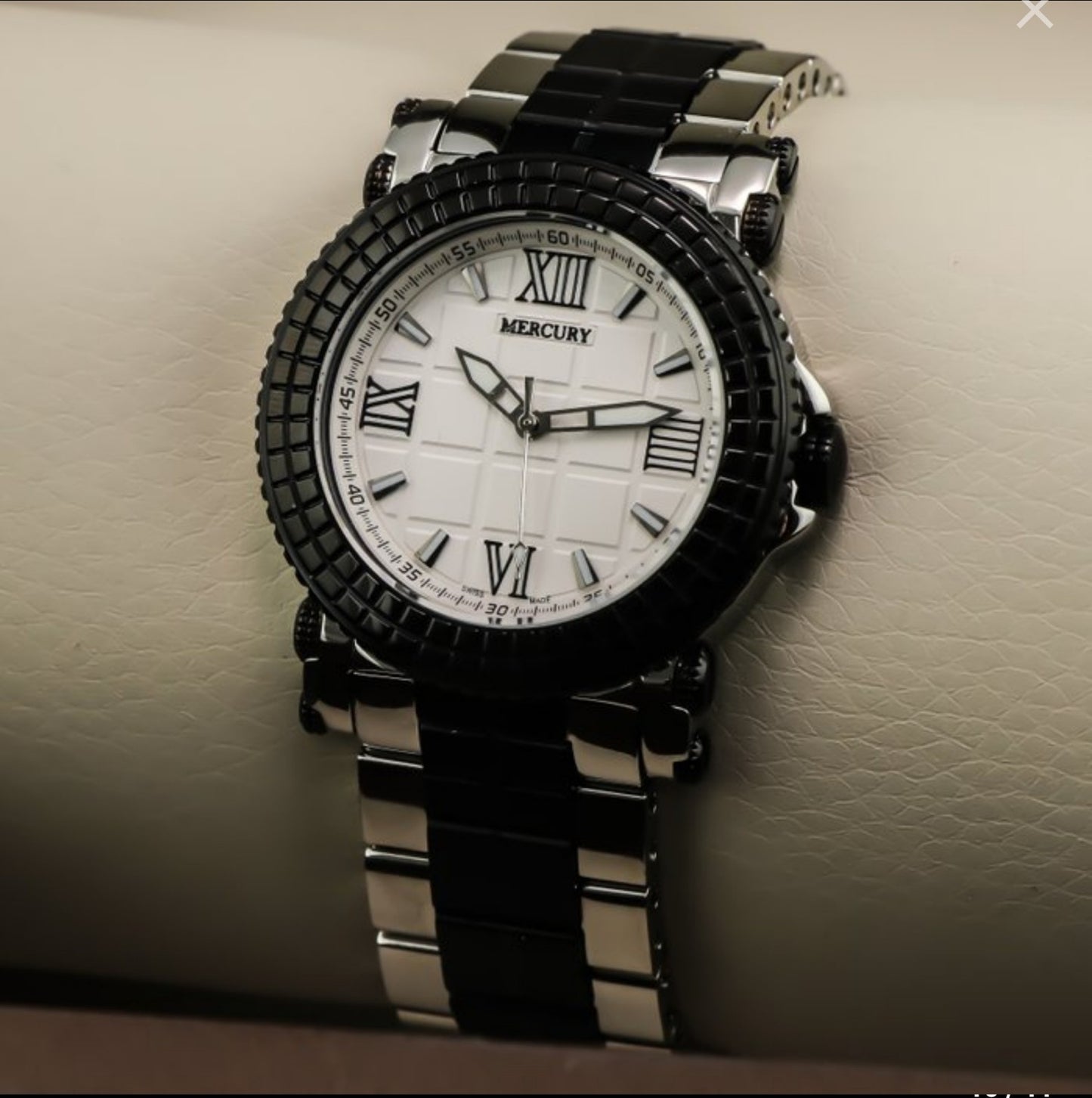 Mercury • Swiss Watch • Stainless Steel • Quartz • 37mm • 5ATM • ME10205