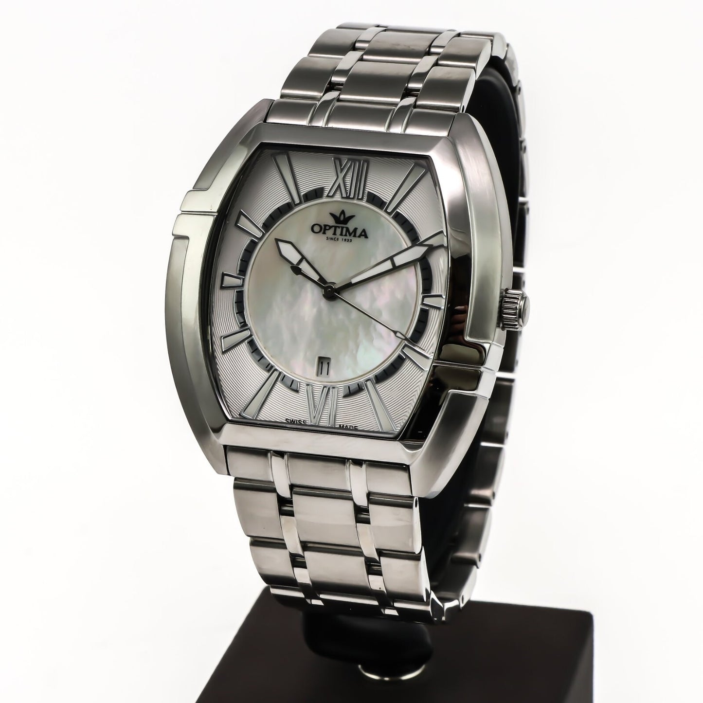 Optima • Swiss Watch • Stainless Steel • 43mm • Quartz • 3ATM • OSM239