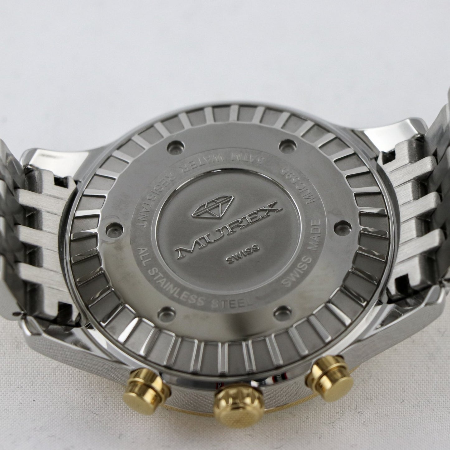 Murex • Swiss Chronograph Watch • Stainless Steel • Quartz • 44.5mm • MUC595