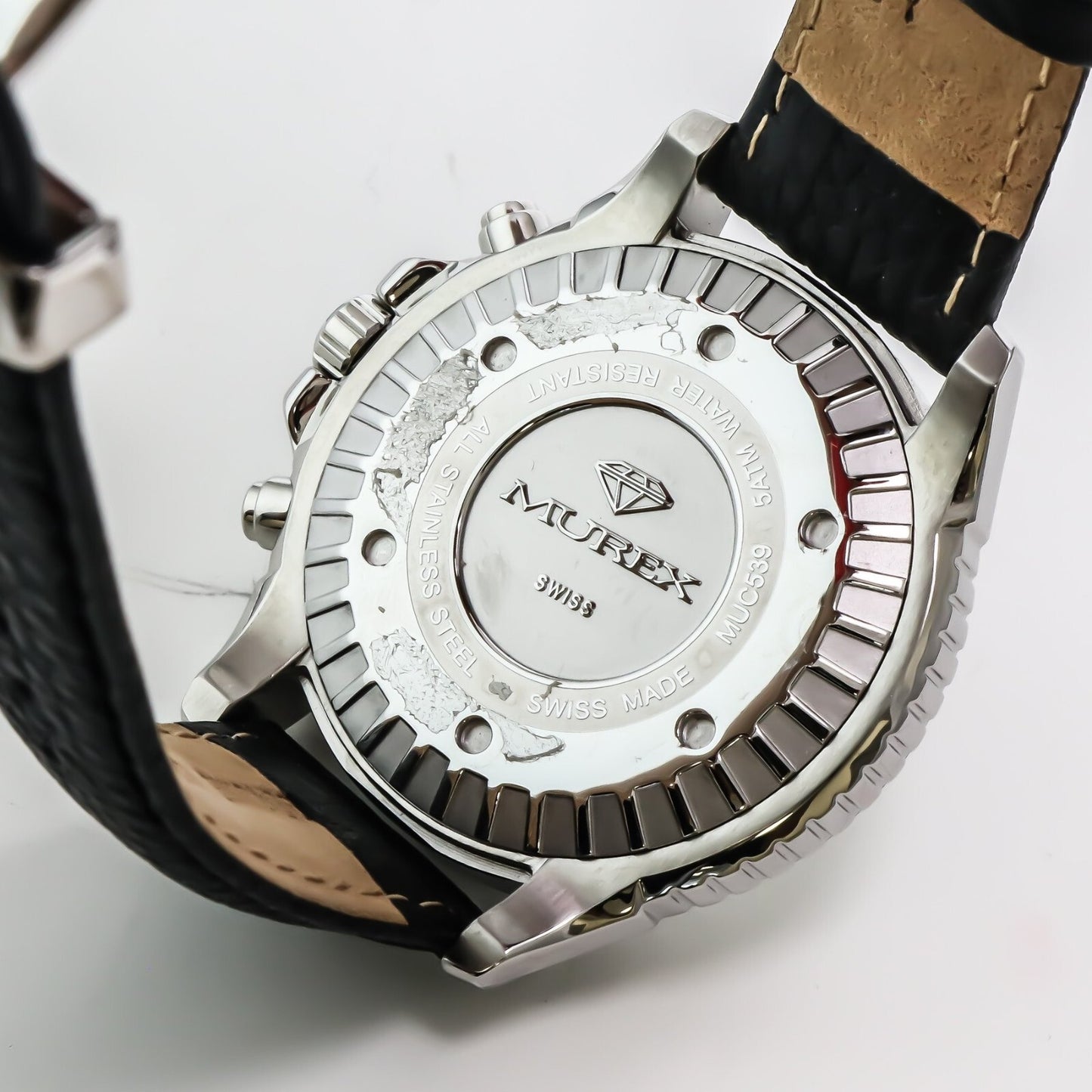 Murex • Swiss Chronograph Watch • Stainless Steel • 47mm • Quartz • 5ATM