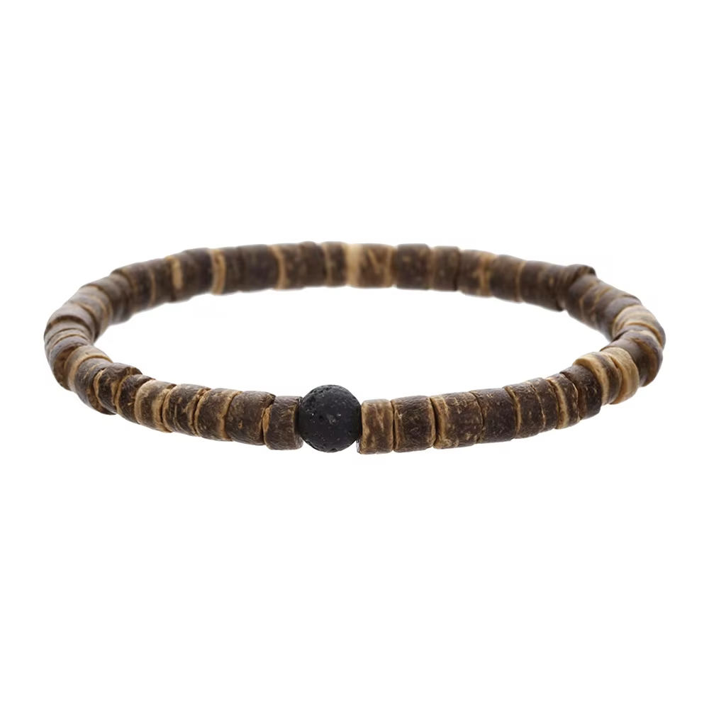Minimalist Turquoise Bead Bracelet • Men's Trendy Jewelry • Pack of 5