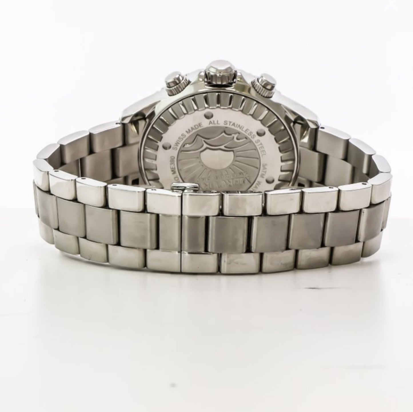 Mercury • Swiss Chronograph Watch •Stainless Steel • Quartz • 46mm • 5ATM