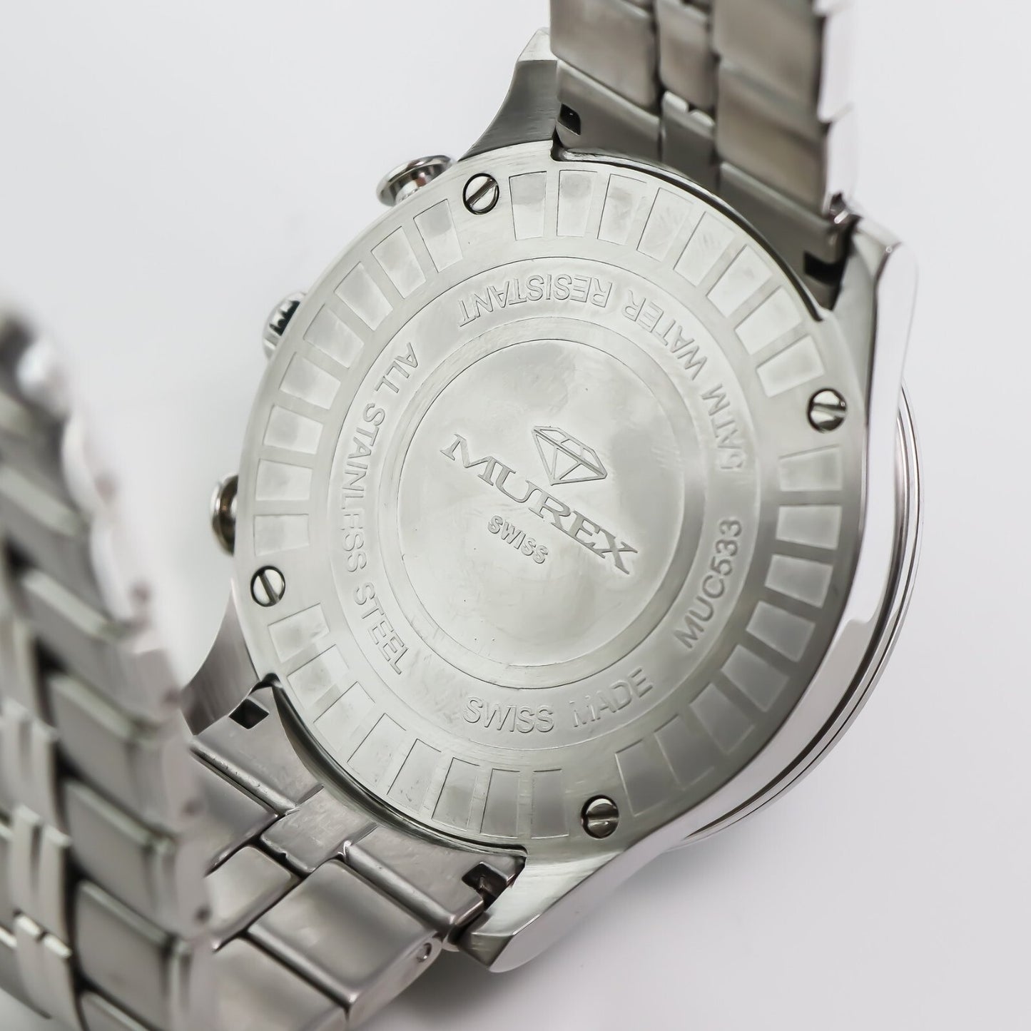 Murex • Swiss Chronograph Watch • Stainless Steel • 47mm • Quartz • 5ATM