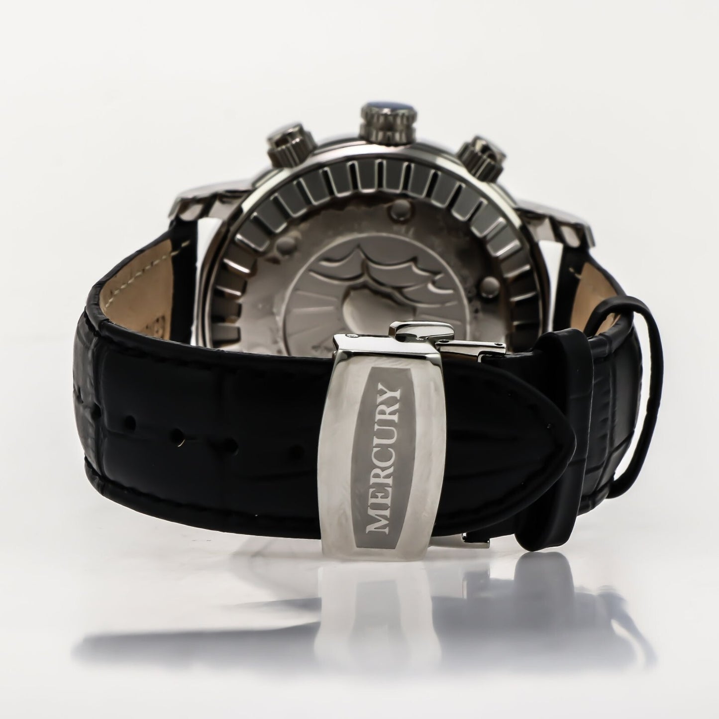 Mercury • Swiss Chronograph Watch • Stainless Steel • 44mm • Quartz • 5ATM