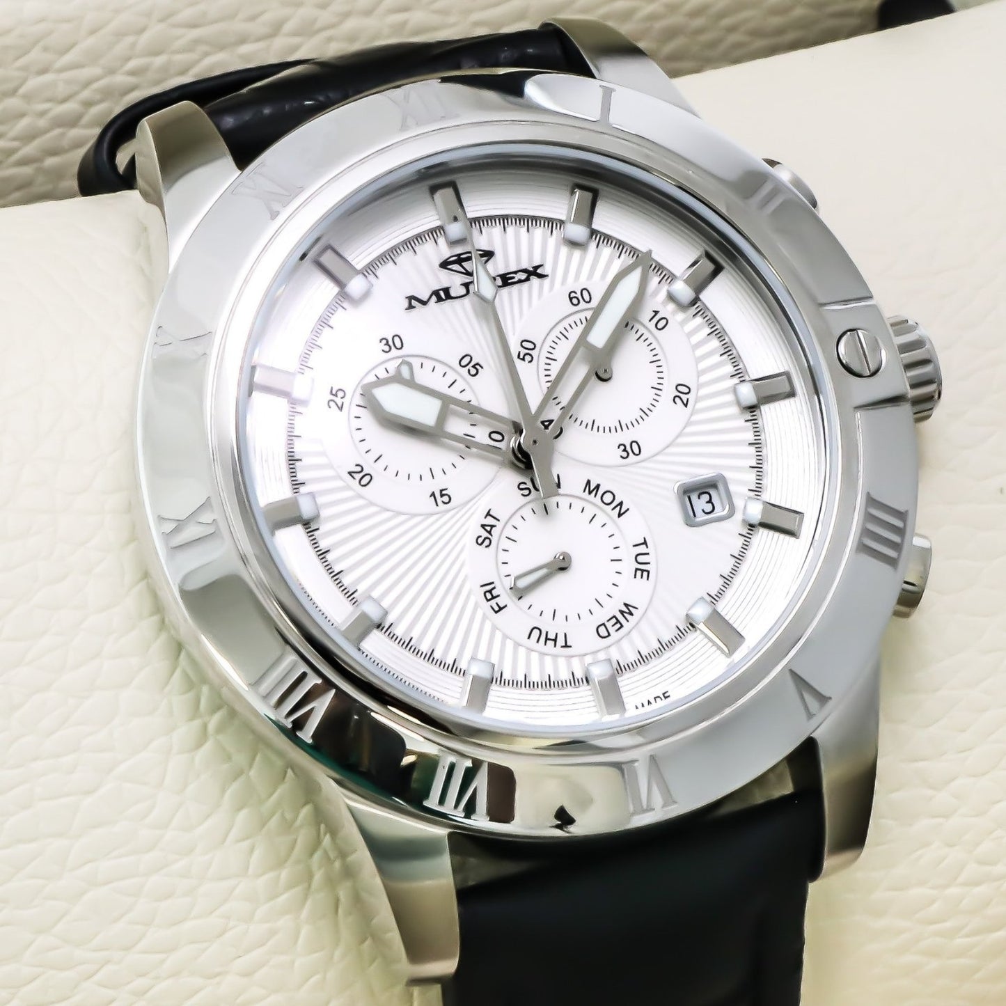 Murex • Swiss Chronograph Watch • Stainless Steel • 45mm • Quartz • MUC541