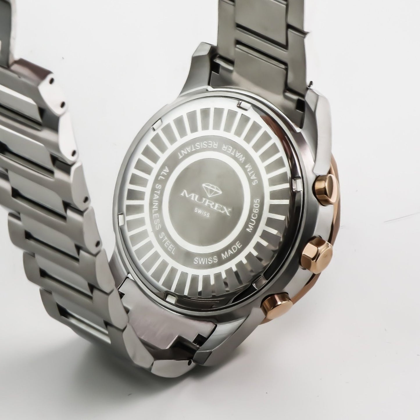 Murex • Swiss Chronograph Watch • Stainless Steel • Quartz • 44.7mm • MUC605