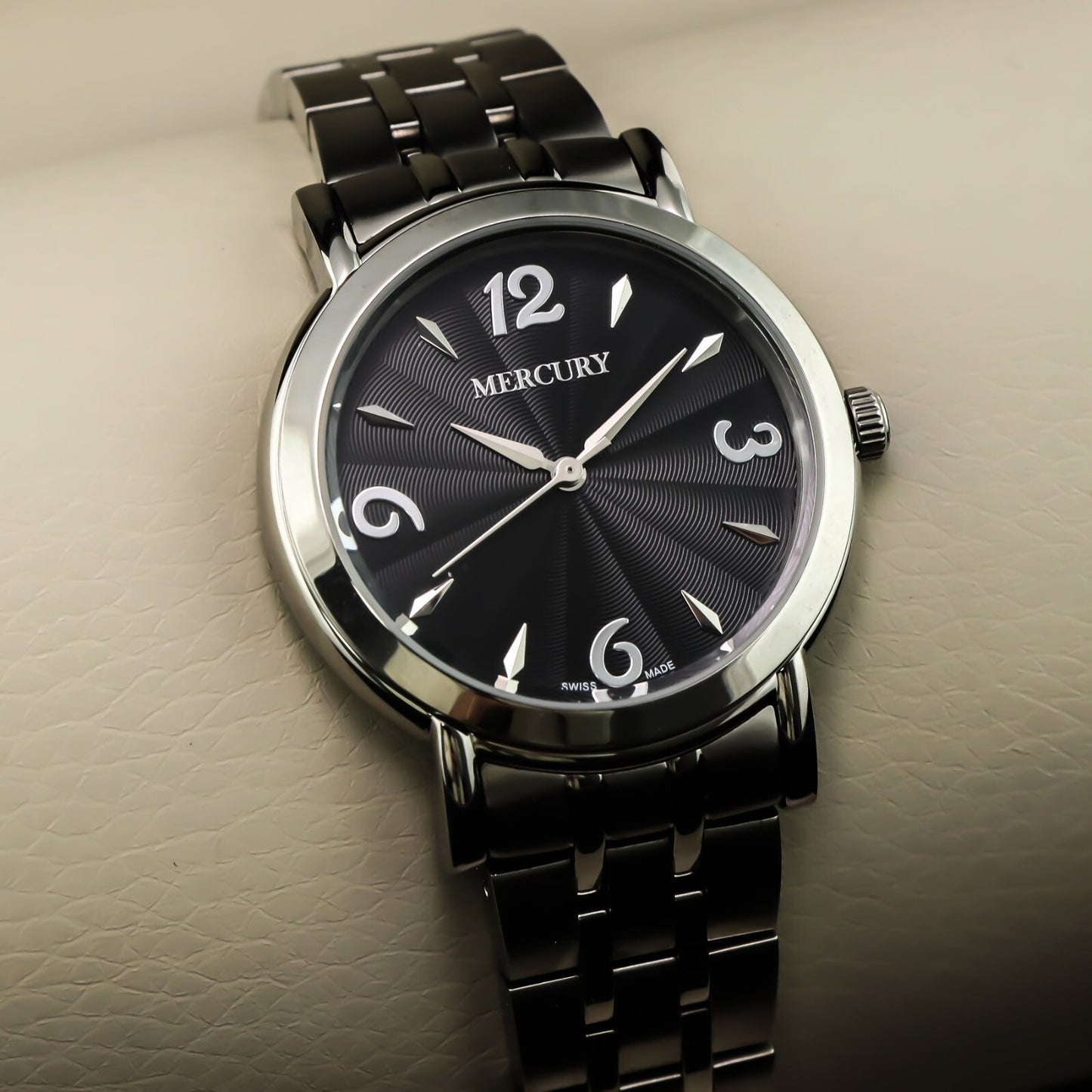 Mercury • Swiss Women's Watch • Stainless Steel • 36mm • Quartz • 5ATM