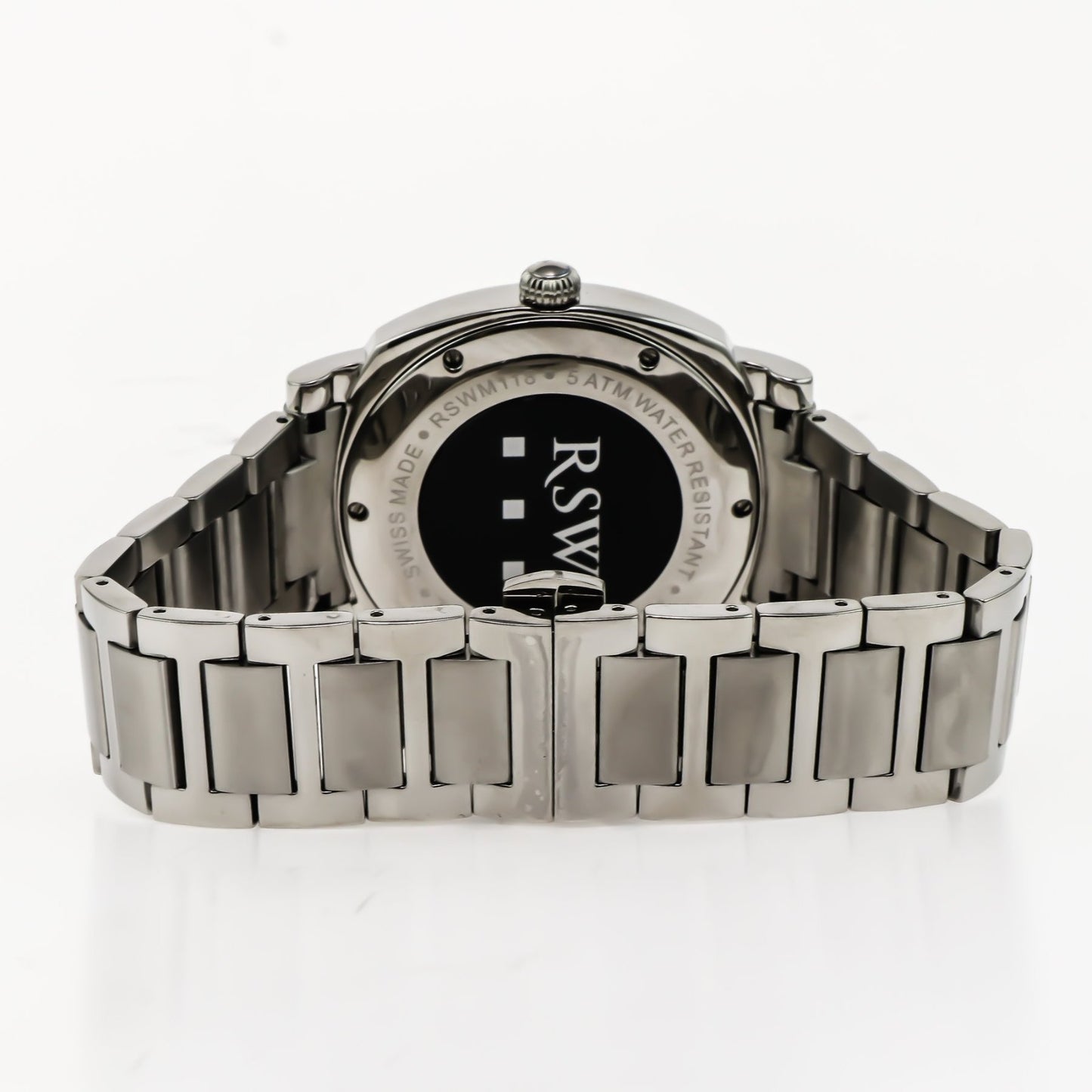 RSW • Swiss Watch • Stainless Steel • 46.80mm• Quartz • 5ATM • RSWM118
