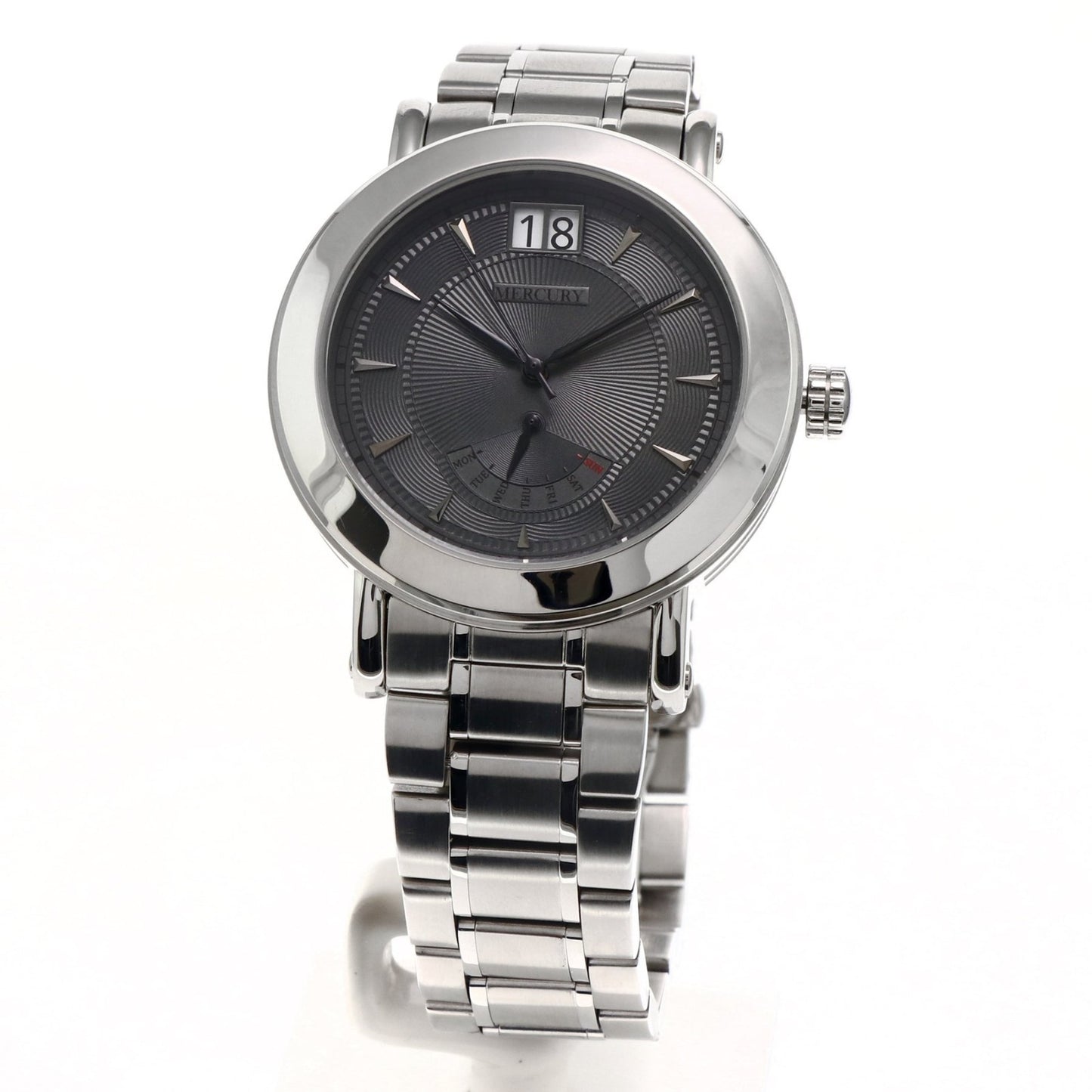 Mercury • Swiss Chronograph Watch • Stainless Steel Quartz • 45mm • 5ATM • ME290