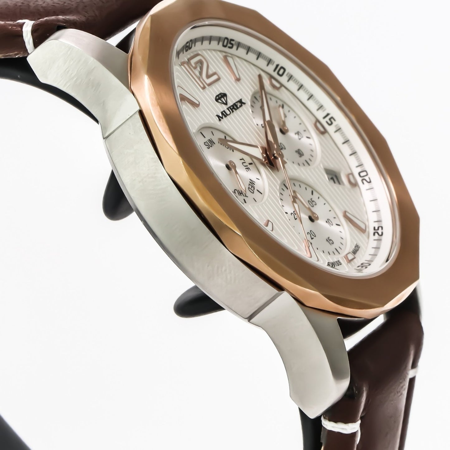 Murex • Swiss Chronograph Watch • Stainless Steel • Quartz • 44.7mm • MUC605