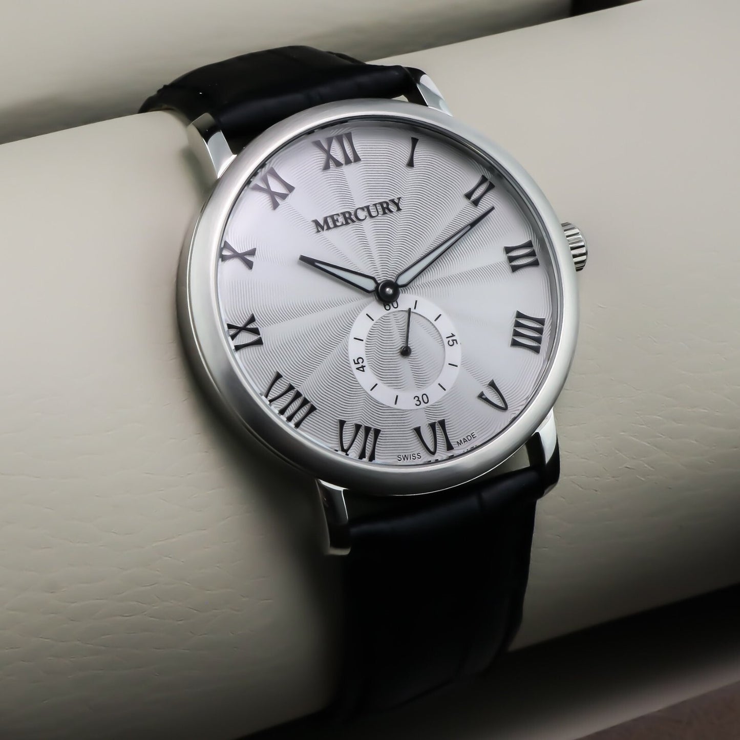 Mercury • Swiss Watch • Stainless Steel • 45mm • Quartz • 5ATM • ME405