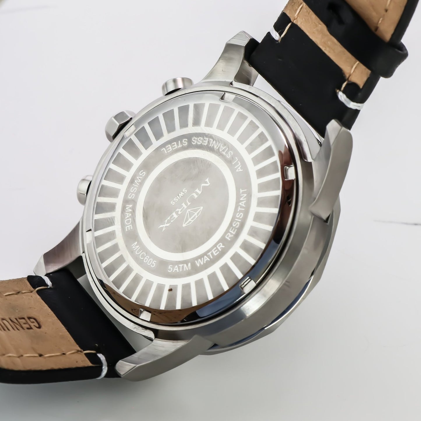 Murex • Swiss Chronograph Watch • Stainless Steel • Quartz • 44.7mm • MUC605