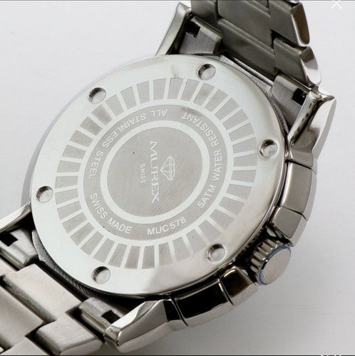Murex • Swiss Chronograph Watch • Stainless Steel Quartz • 48mm • 5ATM • MUC578