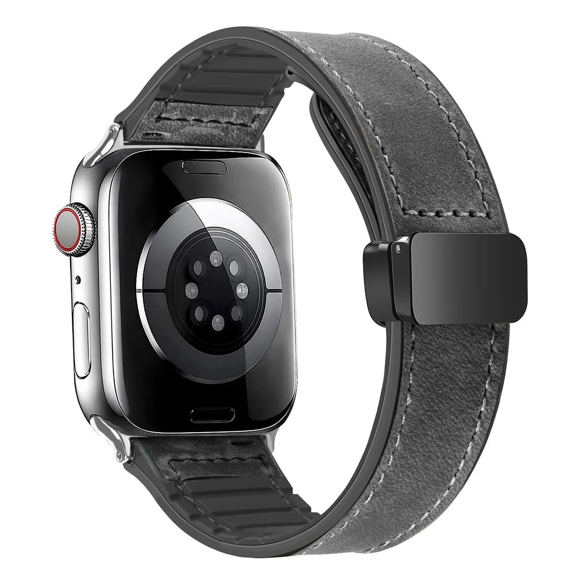 Leather Sport Band • Apple Watch Compatible • Magnetic Buckle