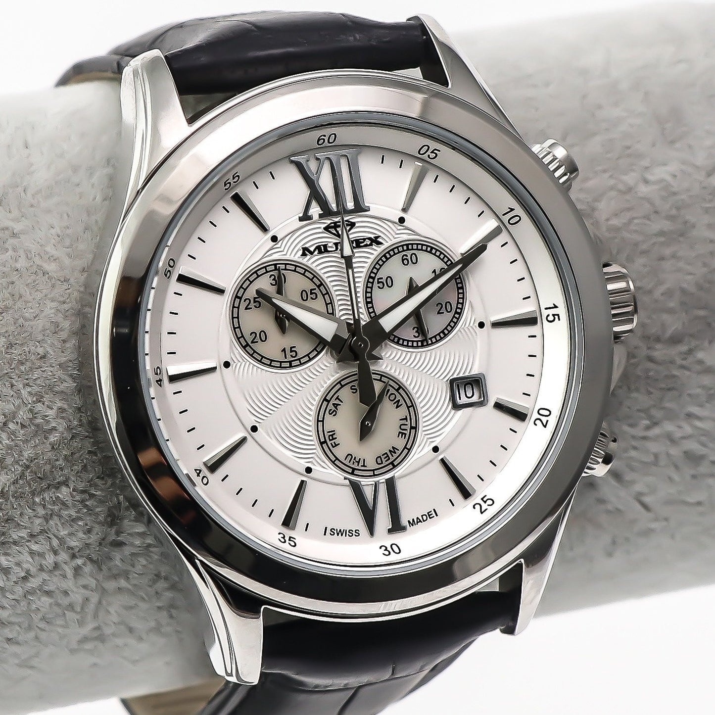 Murex • Swiss Chronograph Watch • Stainless Steel • 44mm • Quartz • MUC503