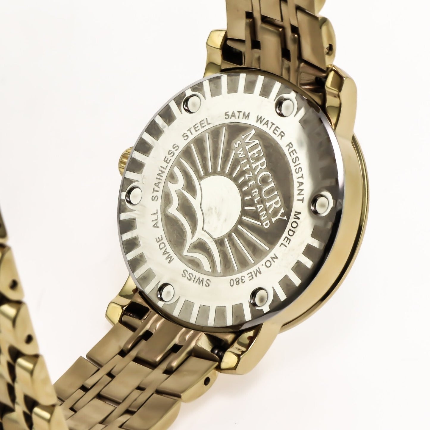 Mercury • Swiss Watch • Stainless Steel • 33mm • Quartz • 5ATM • ME380