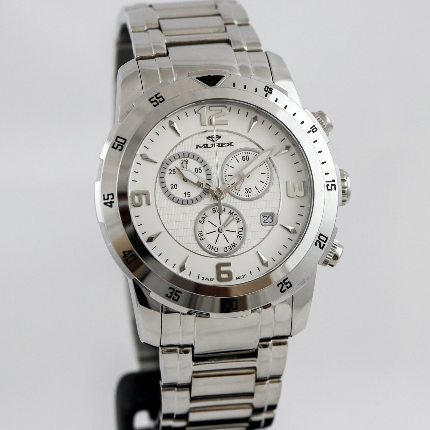 Murex • Swiss Chronograph • Stainless Steel • Quartz • 45mm • 5ATM • MUC508