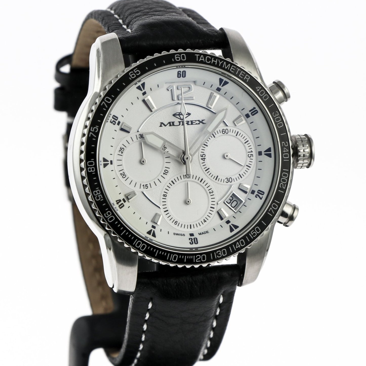 Murex • Swiss Chronograph Watch • Stainless Steel • Quartz • 45mm • MUC540