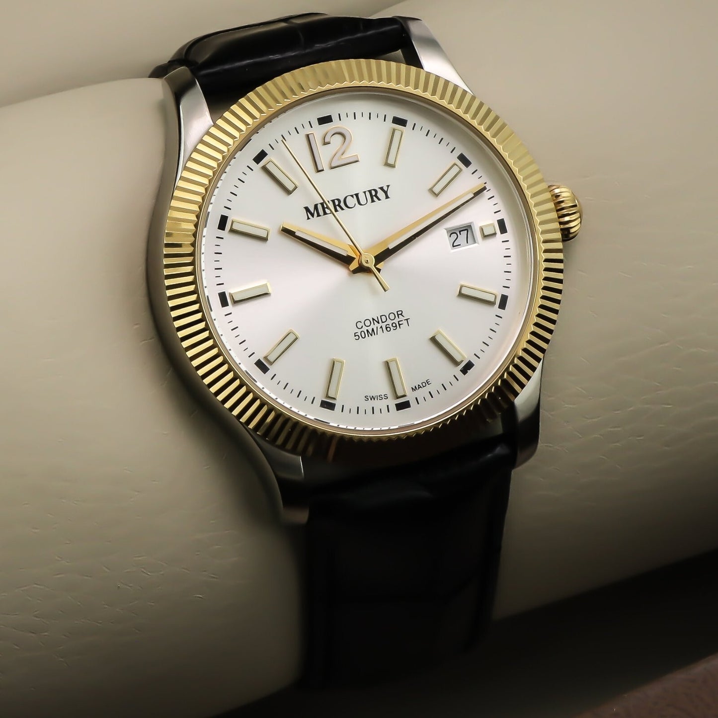Mercury • Swiss Watch • Stainless Steel • 45mm • Quartz • 5ATM • ME455