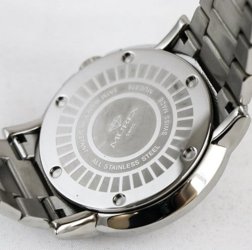 Murex • Swiss Chronograph Watch • MUC578-SS-1 • Day Date Quartz Countdown...
