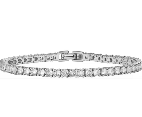 Gold Alloy Bracelet • 4mm • Tennis Friendship Hand Chain