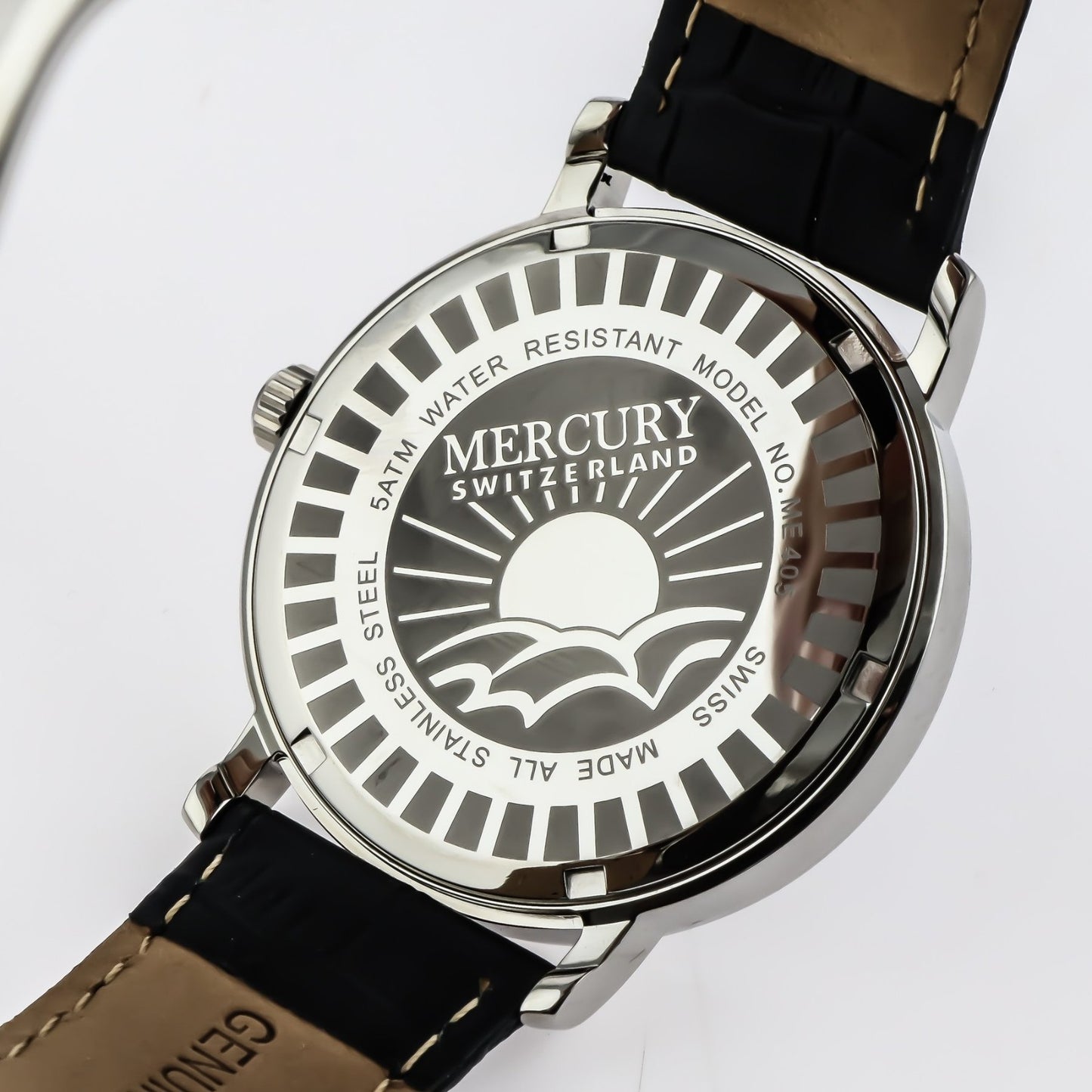 Mercury • Swiss Watch • Stainless Steel • 45mm • Quartz • 5ATM • ME405