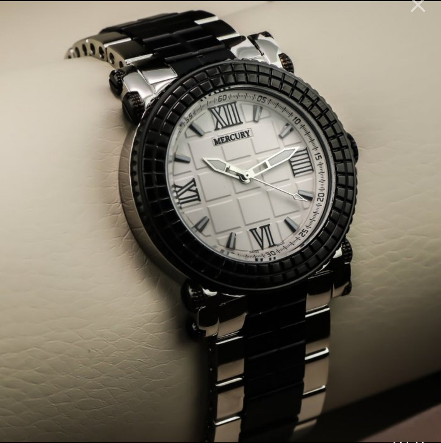Mercury • Swiss Watch • Stainless Steel • Quartz • 37mm • 5ATM • ME10205