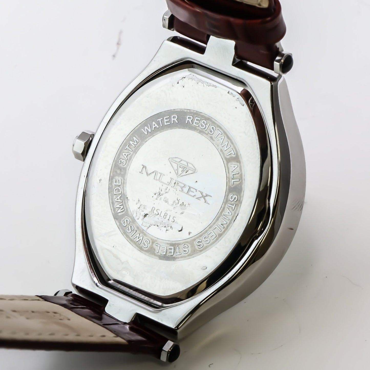 Murex • Swiss Diamond Watch • 32 SI White Diamonds .18ct • 34x41 mm • 3ATM