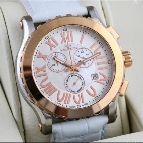 Murex • 45mm • Swiss Chronograph Watch • Date SubDay • WR50M • ISC914-SRL-7