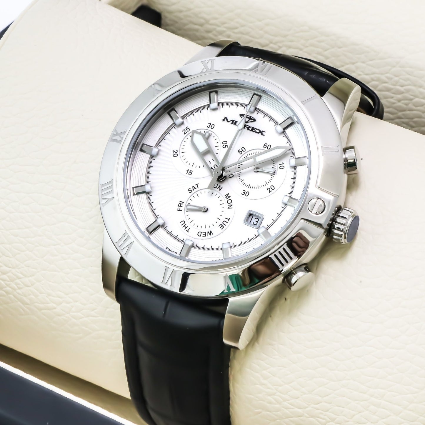 Murex • Swiss Chronograph Watch • Stainless Steel • 45mm • Quartz • MUC541
