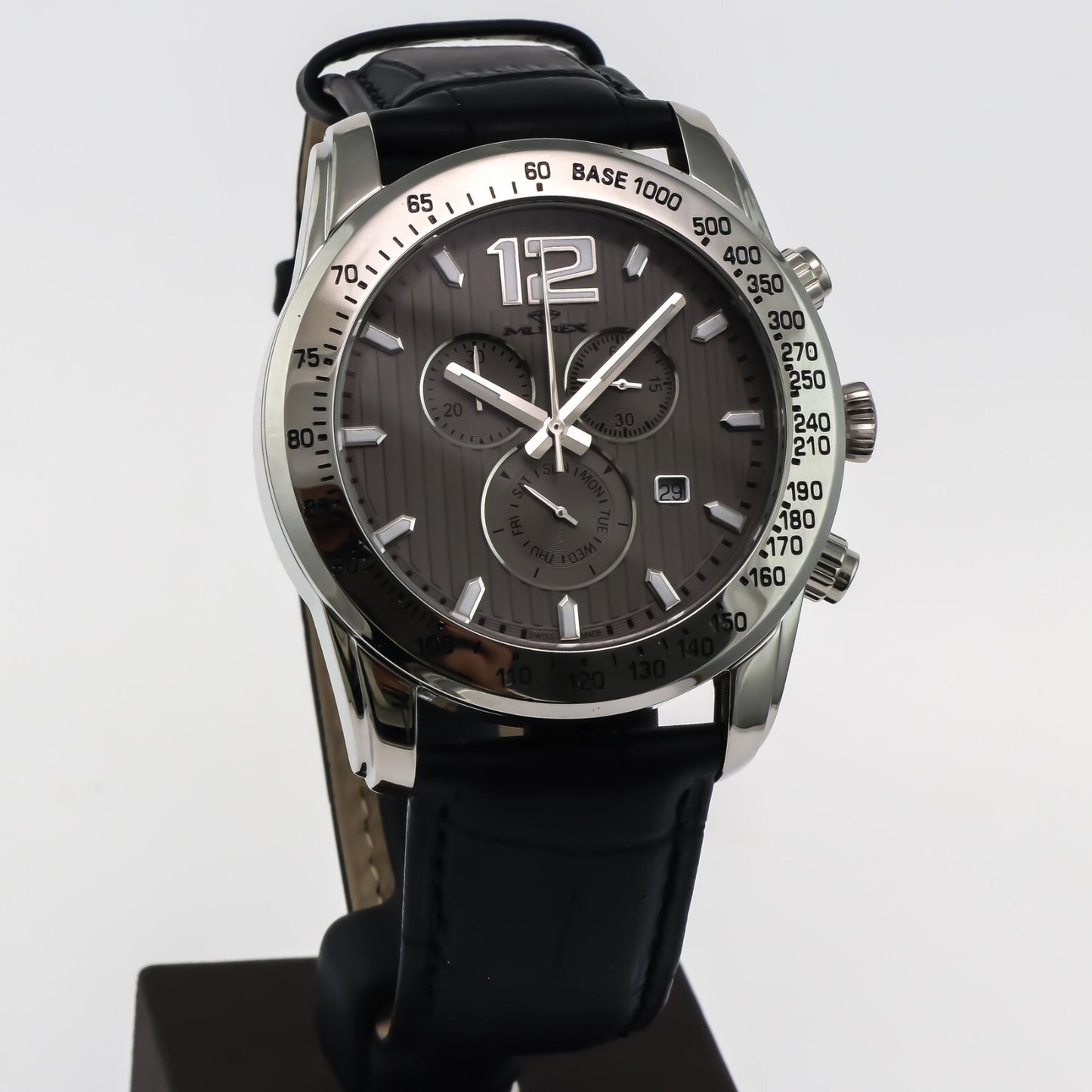 Murex • Swiss Chronograph Watch • Stainless Steel • 45mm • Quartz • 5ATM
