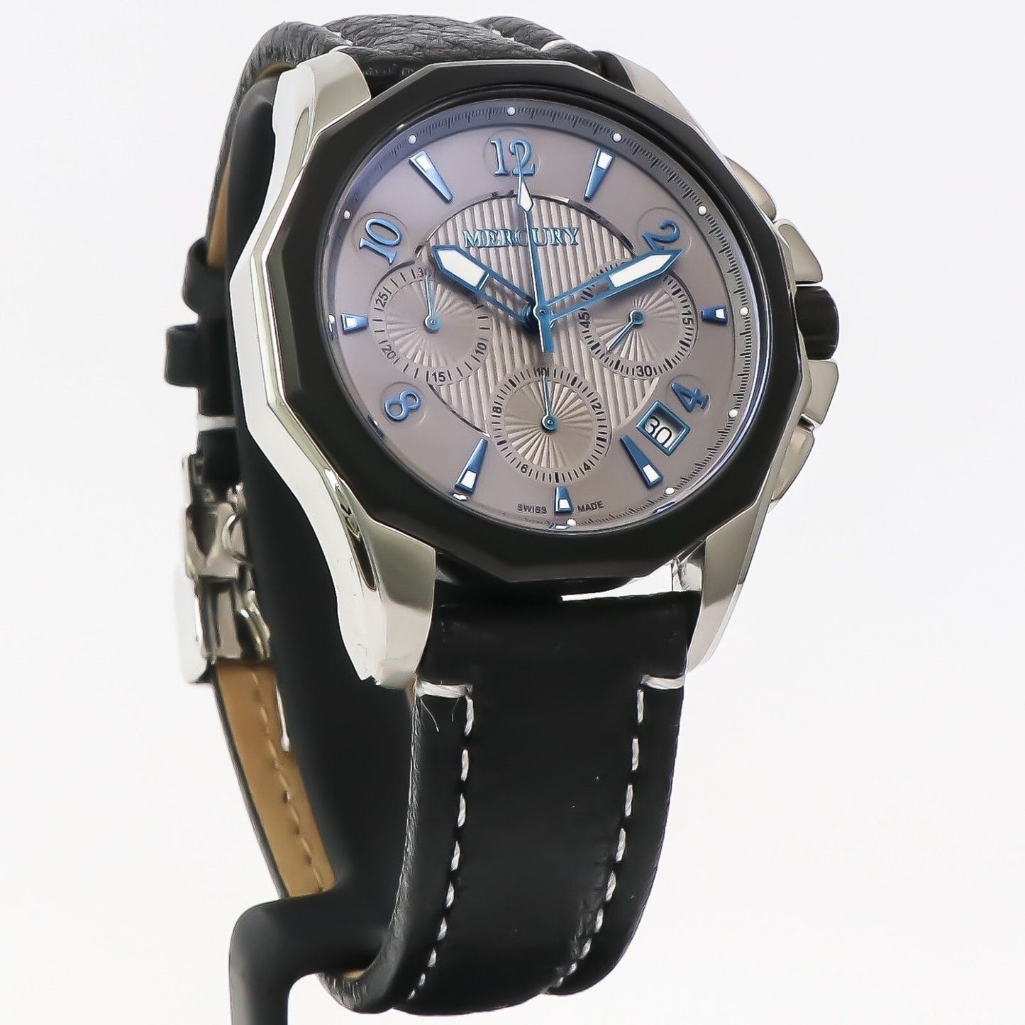 Mercury • Swiss Chronograph Watch • Stainless Steel Quartz • 45mm • 5ATM • ME350