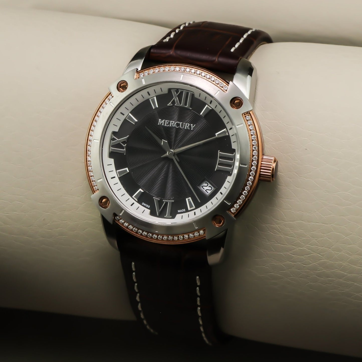 Mercury • Swiss Watch • Stainless Steel Quartz • 38.5mm • 10ATM • ME10240