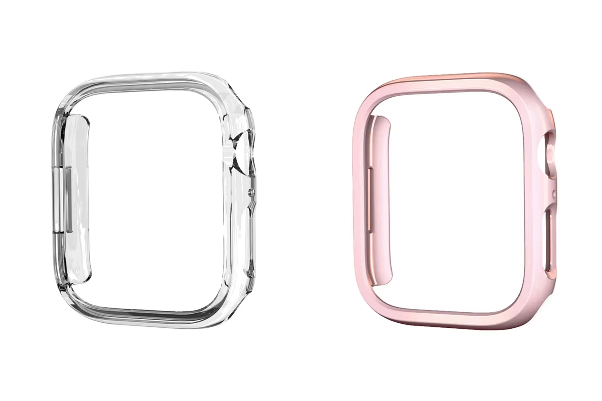 Apple Watch Case 42mm 46mm • Shockproof Hard PC Bumper Cover • Pack of 2