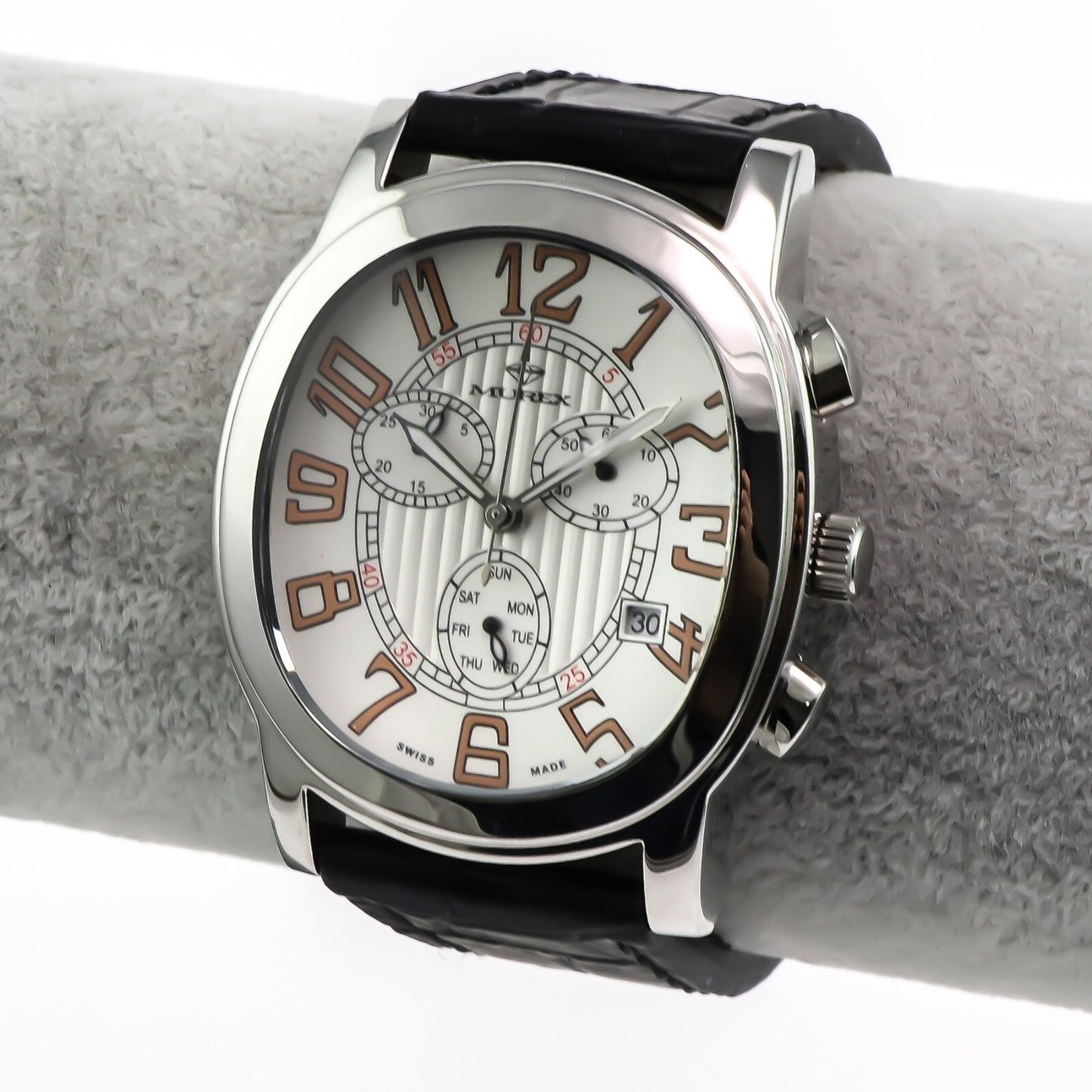 MUREX • Swiss Chronograph Watch • Quartz • 41.85x50mm • Date 3ATM • ISC701