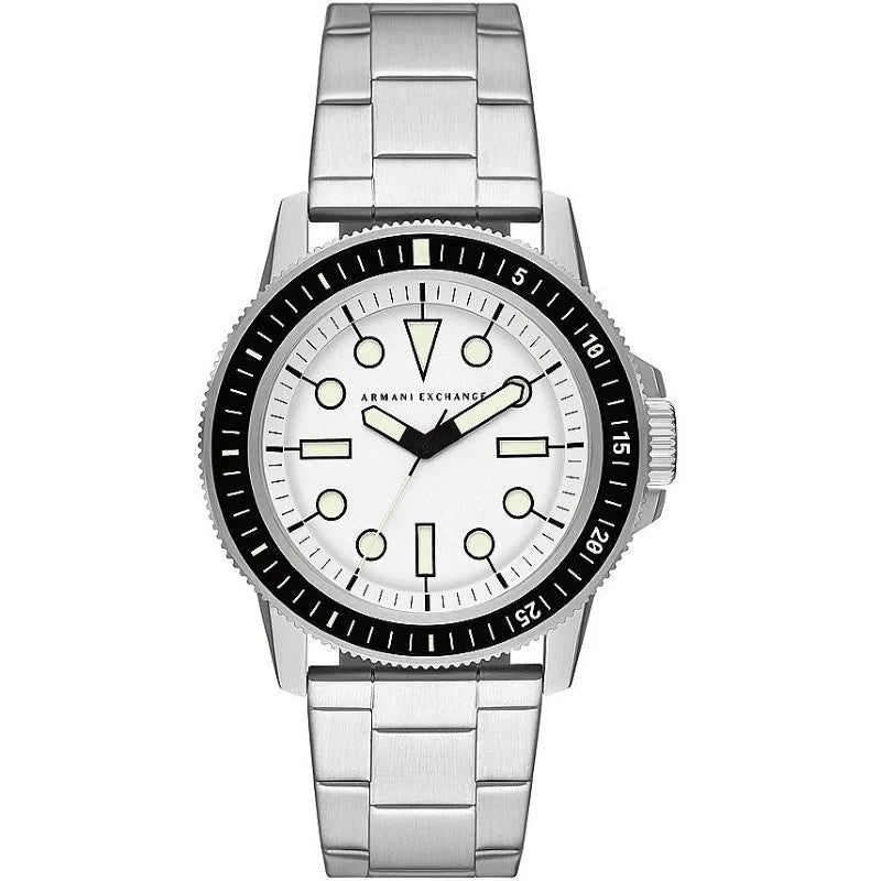 Armani Exchange Men Watch • Stainless Steel • 42mm • Quartz • 5ATM • AX1853