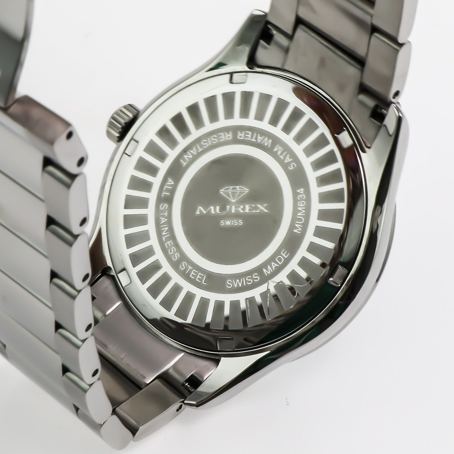 Murex • Swiss Watch • Stainless Steel • 44.9 mm • Quartz • 5ATM • MUM634