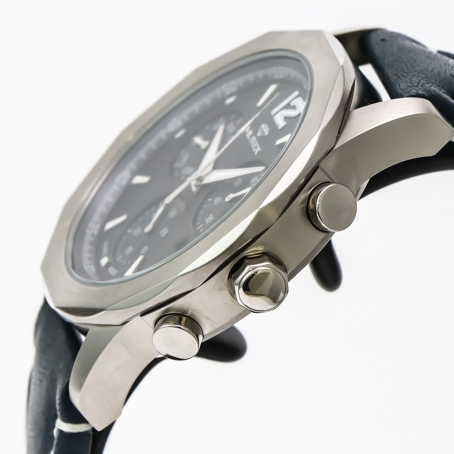 Murex • Swiss Chronograph Watch • Stainless Steel Quartz 44.7mm • 5ATM • MUC605
