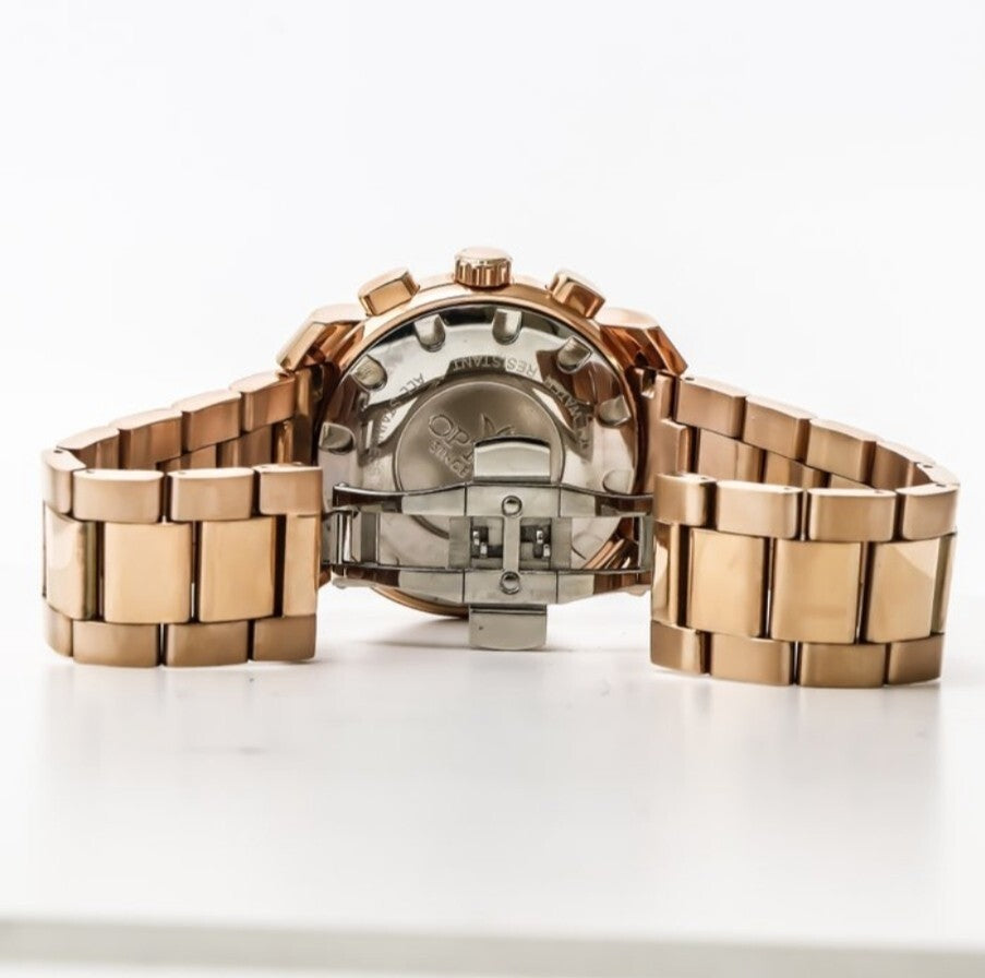 Optima •Swiss Chronograph Watch •OSC275-RR-1 • "Panda" • 43mm • Swiss RONDA