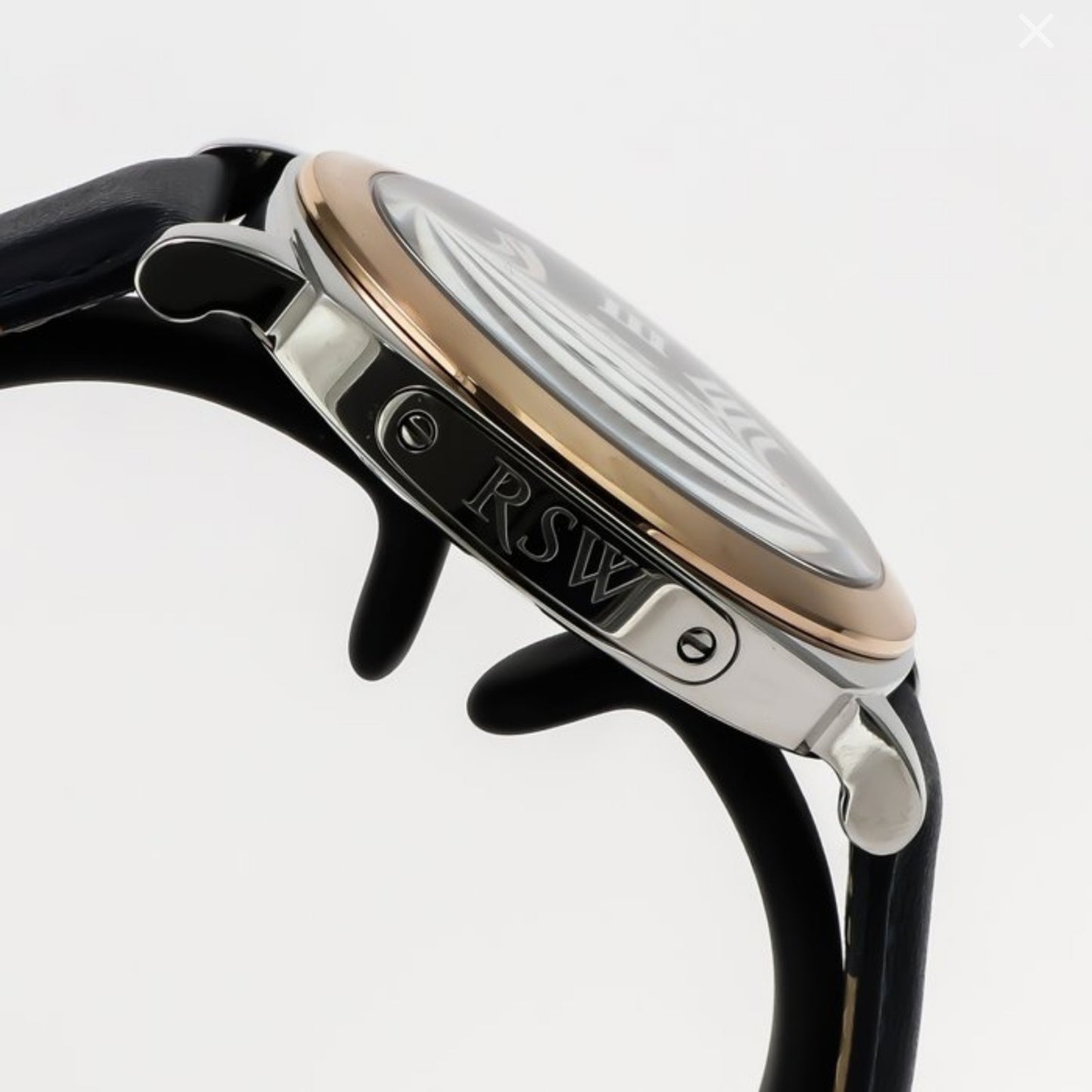 RSW • Swiss Watch • PVD Rose Gold • 46mm Quartz • 5ATM • RSWM118 • Date