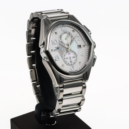 Optima • Swiss Multifunction Watch • Stainless Steel • Quartz • 5ATM • OSC272