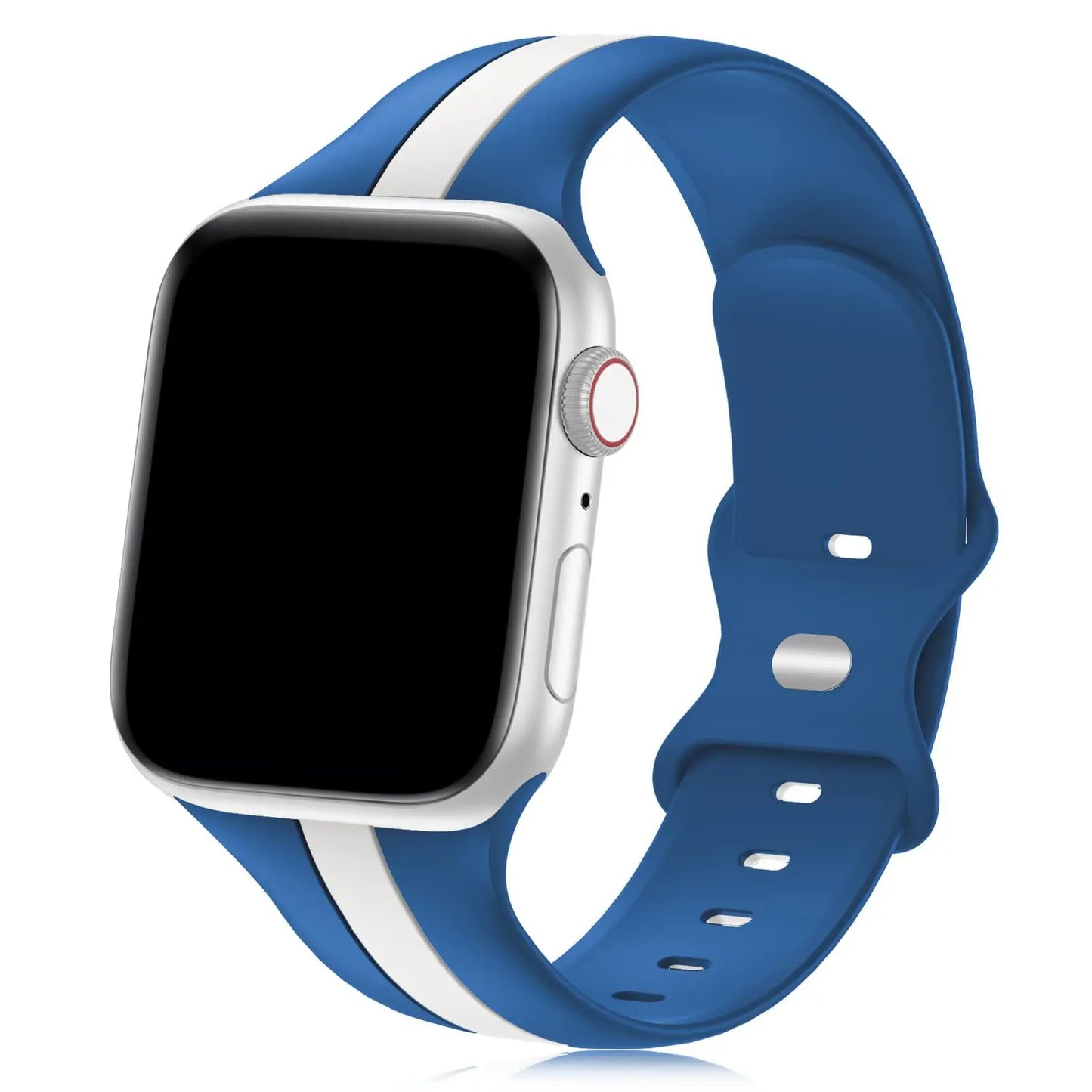 Sport Silicone Watch Band • Soft & Durable Strap • Apple Watch Compatible