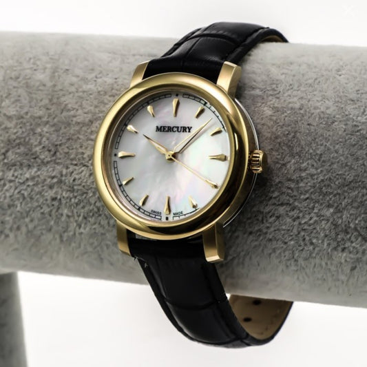Mercury • Swiss Watch • PVD Gold Stainless Steel • 33mm Quartz • 5ATM • ME380