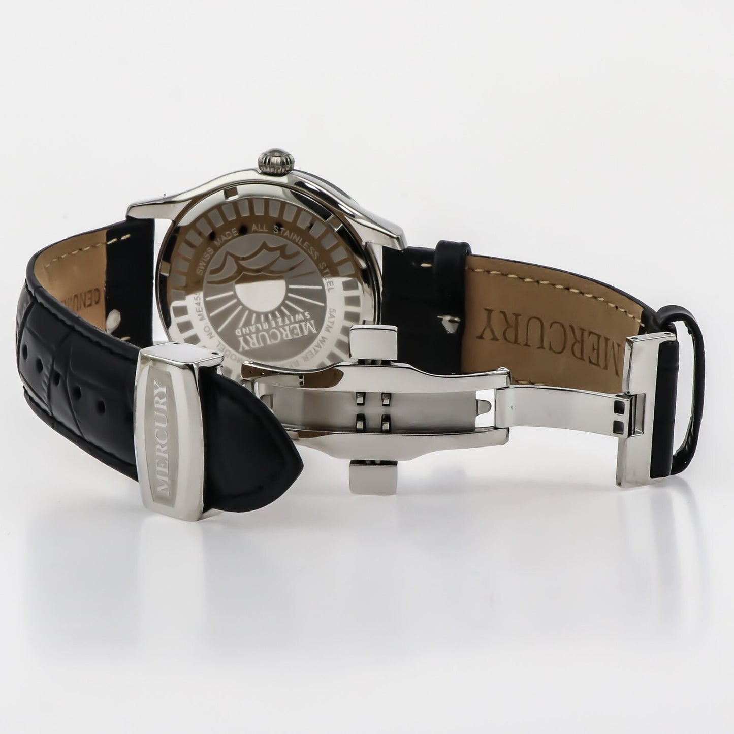 Mercury • Swiss Chronograp Watch • Stainless Steel • 45mm • Quartz • 5ATM