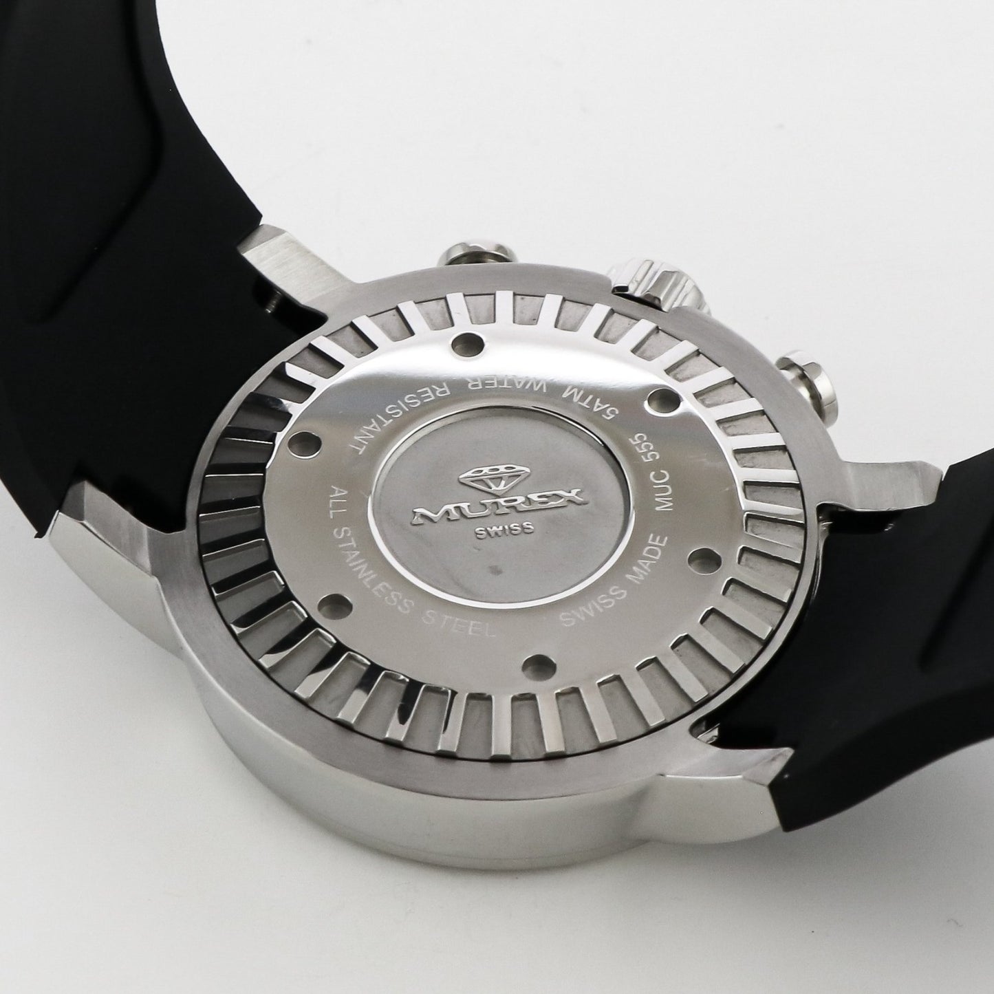 Murex • Swiss Chronograph Watch • Stainless Steel • Quartz • 45mm • MUC555